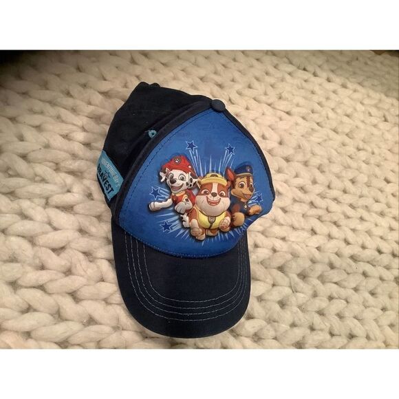 Nickelodeon Paw Patrol Toddler Baseball Cap Hook & Loop Adjustable Hat One Size - Picture 1 of 5